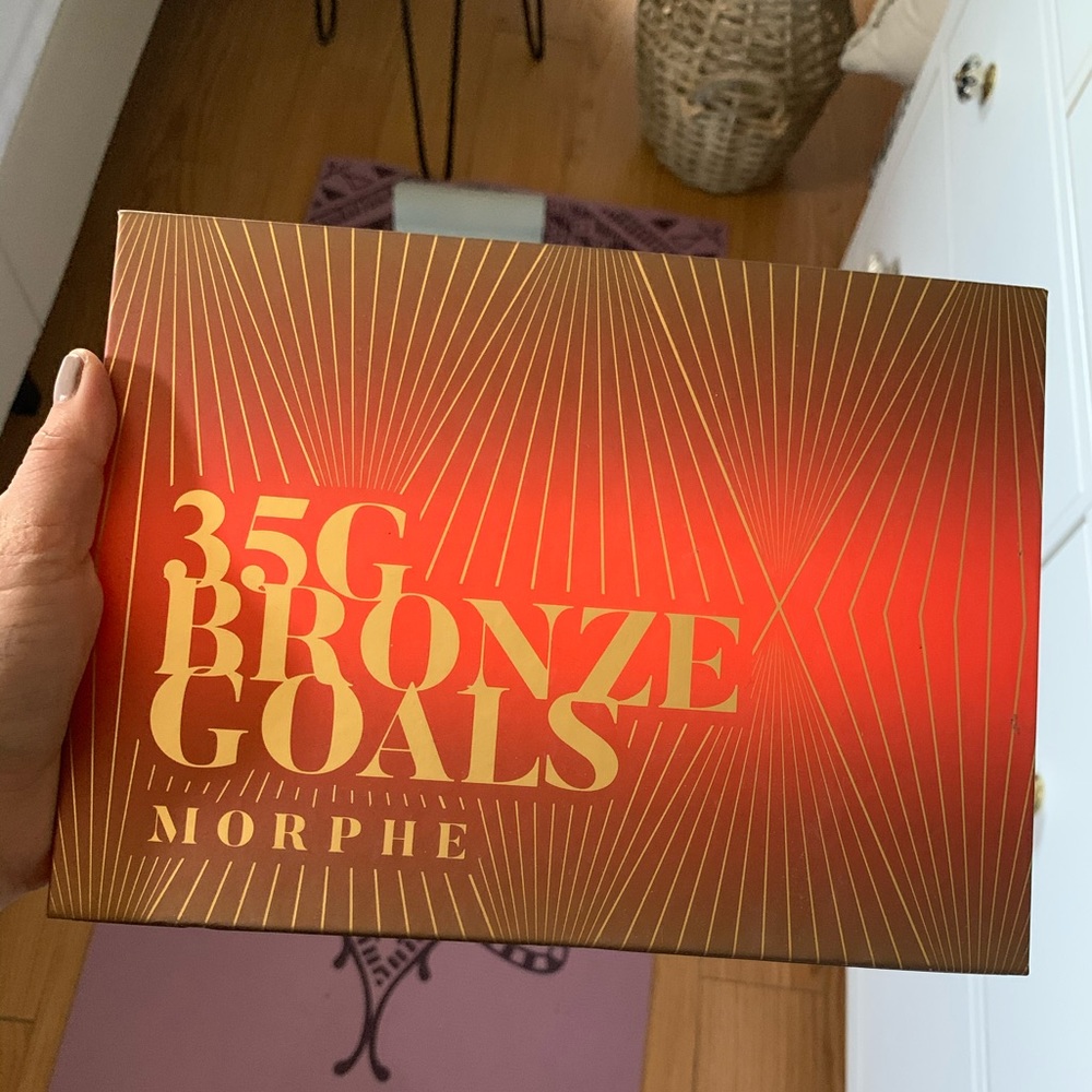 35G Bronze Goals Morphe Eyeshadow Palette